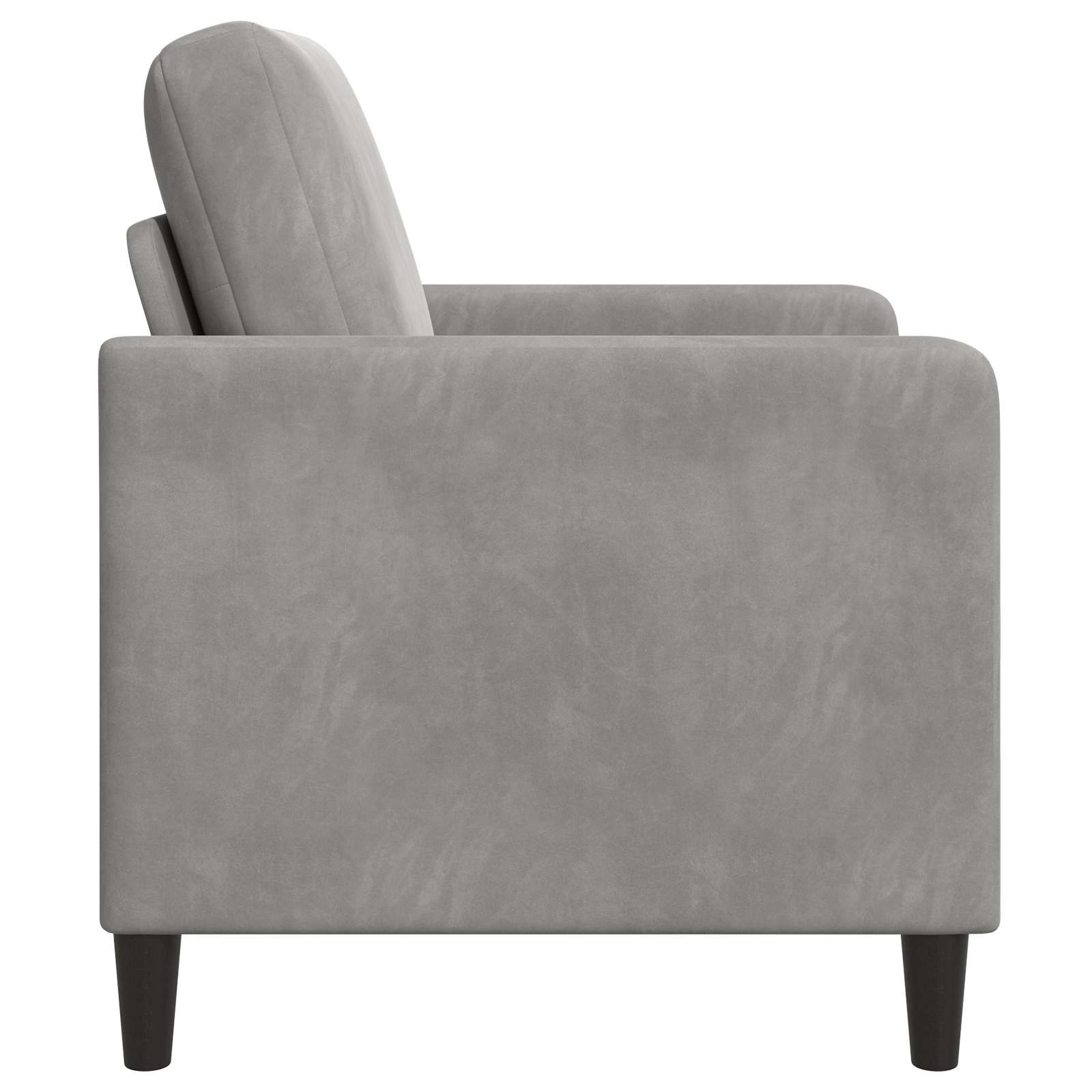 Bank met opslag Lichtgrijs 122 x 78 x 87 cm Polyester