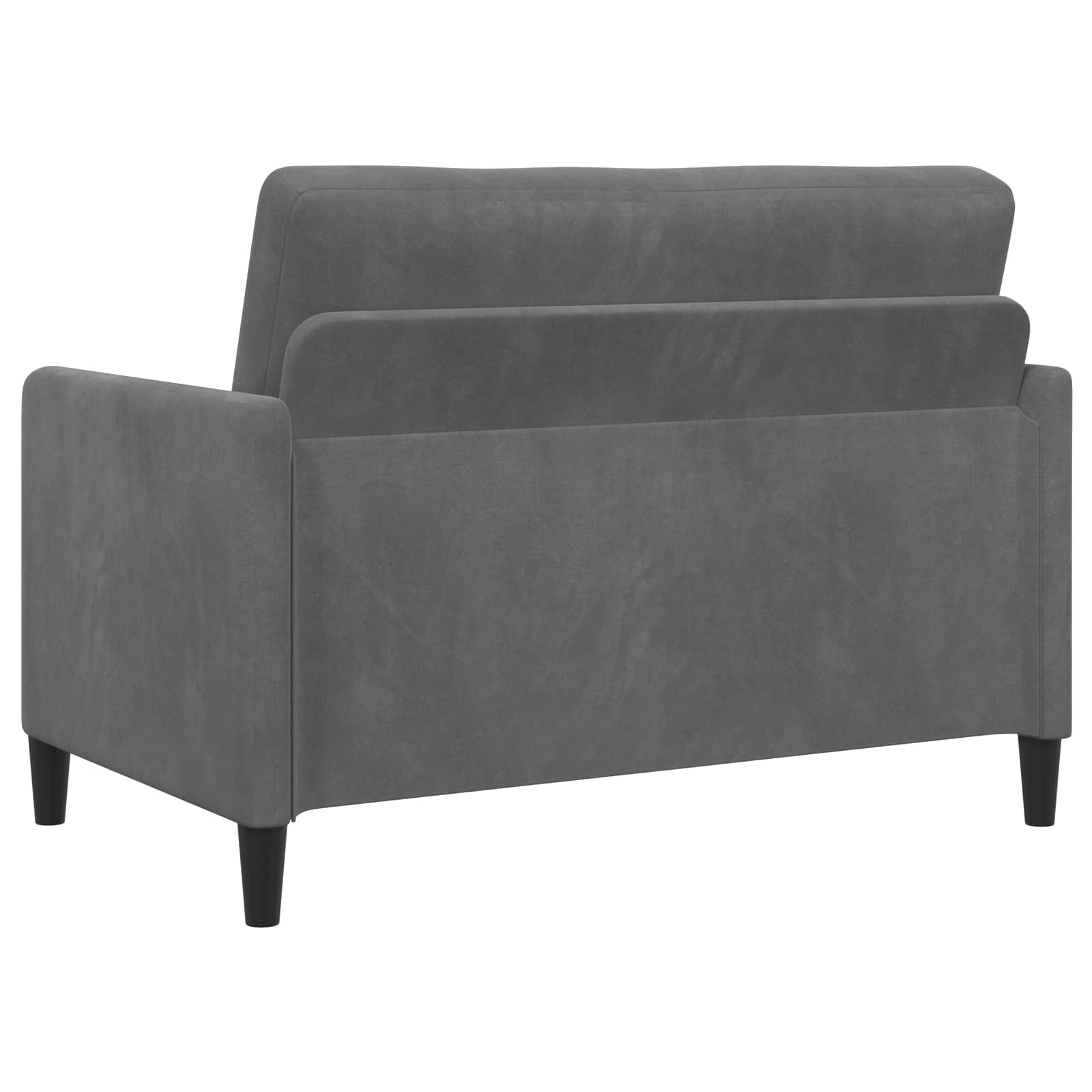 Bank met opslag Donkergrijs 122 x 78 x 87 cm Polyester