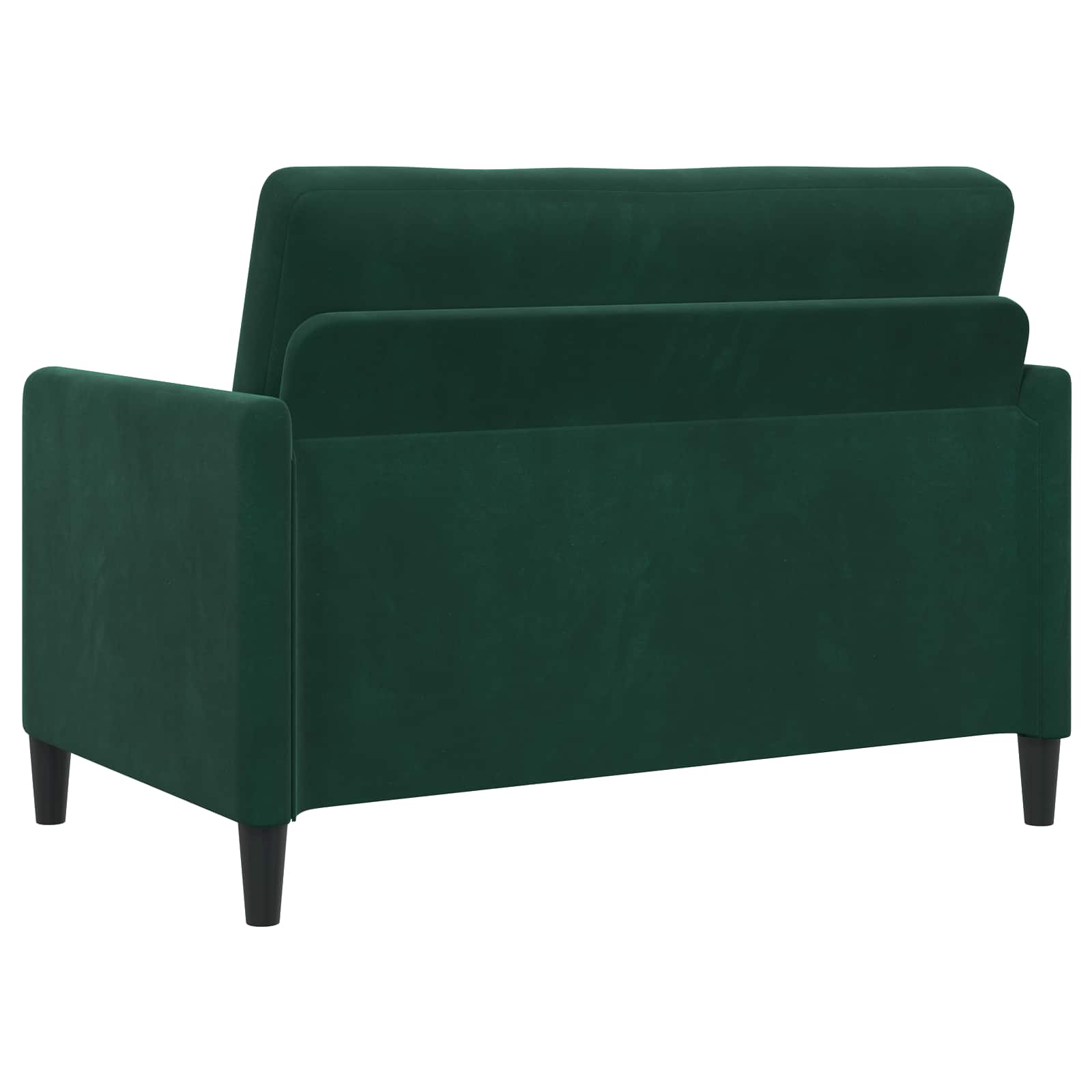 Bank met opslag Donkergroen 122 x 78 x 87 cm Polyester