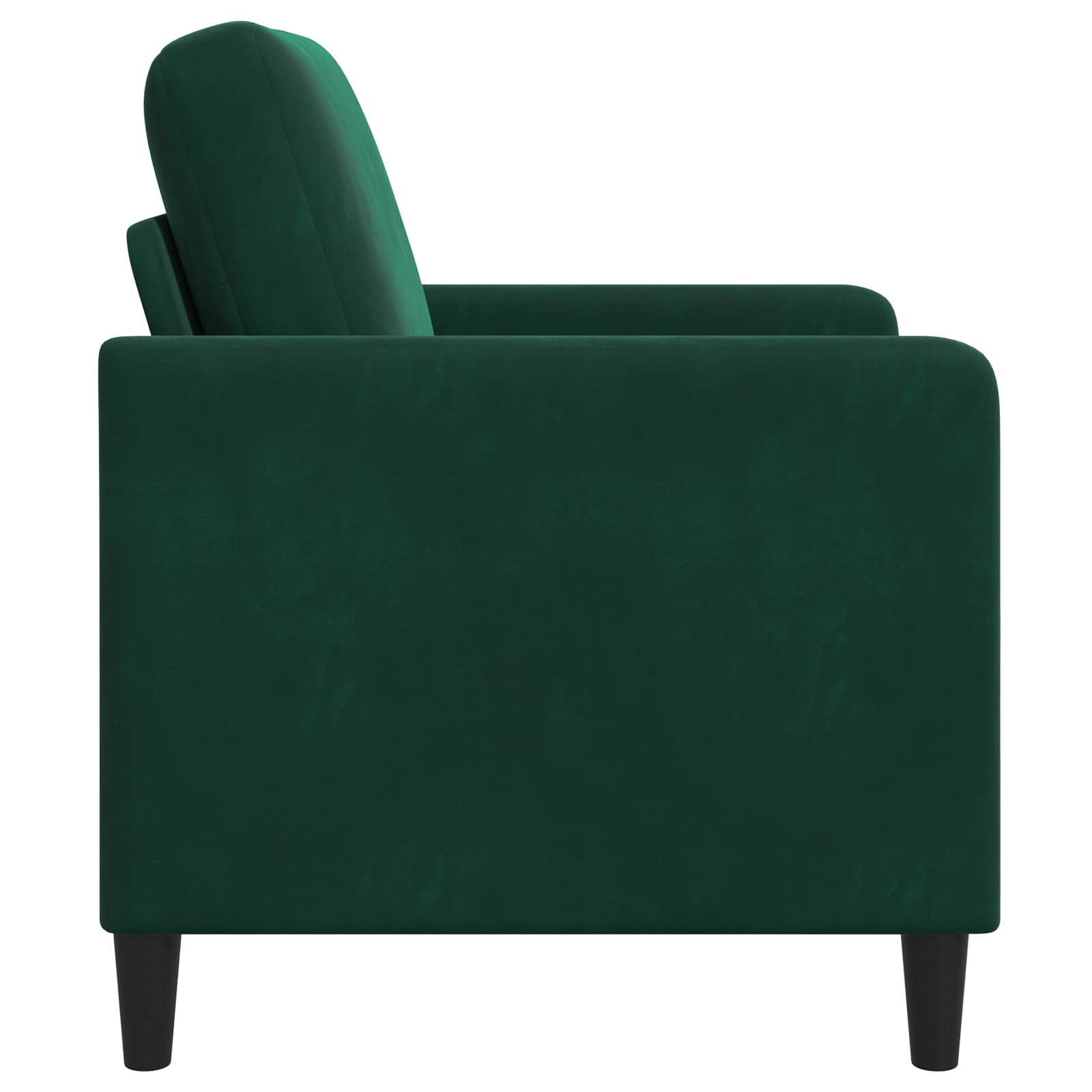 Bank met opslag Donkergroen 122 x 78 x 87 cm Polyester