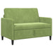 Bank met opslag Lichtgroen 122 x 78 x 87 cm Polyester