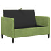 Bank met opslag Lichtgroen 122 x 78 x 87 cm Polyester