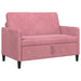 Bank met opslag Roze 122 x 78 x 87 cm Polyester