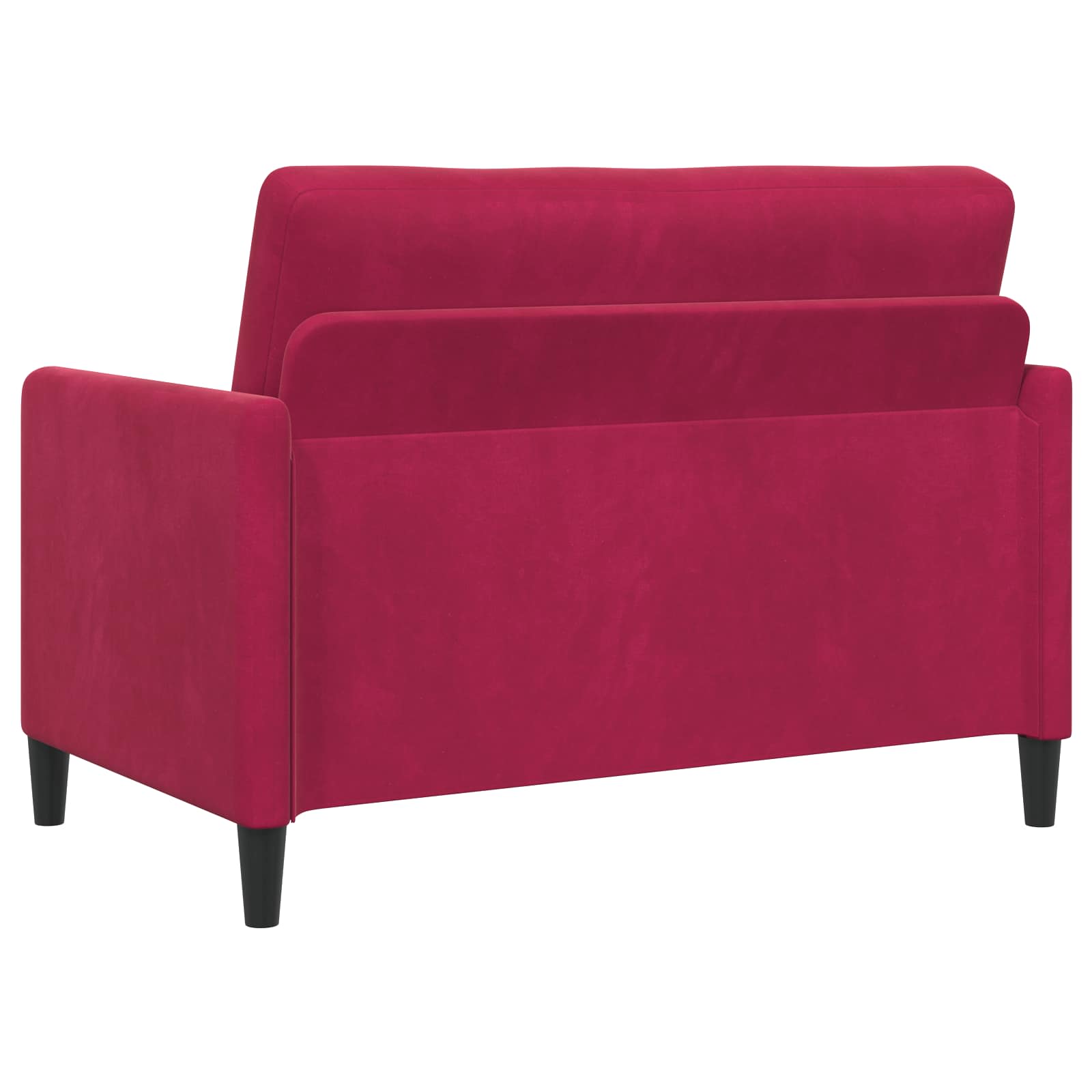 Bank met opslag Wijnrood 122 x 78 x 87 cm Polyester