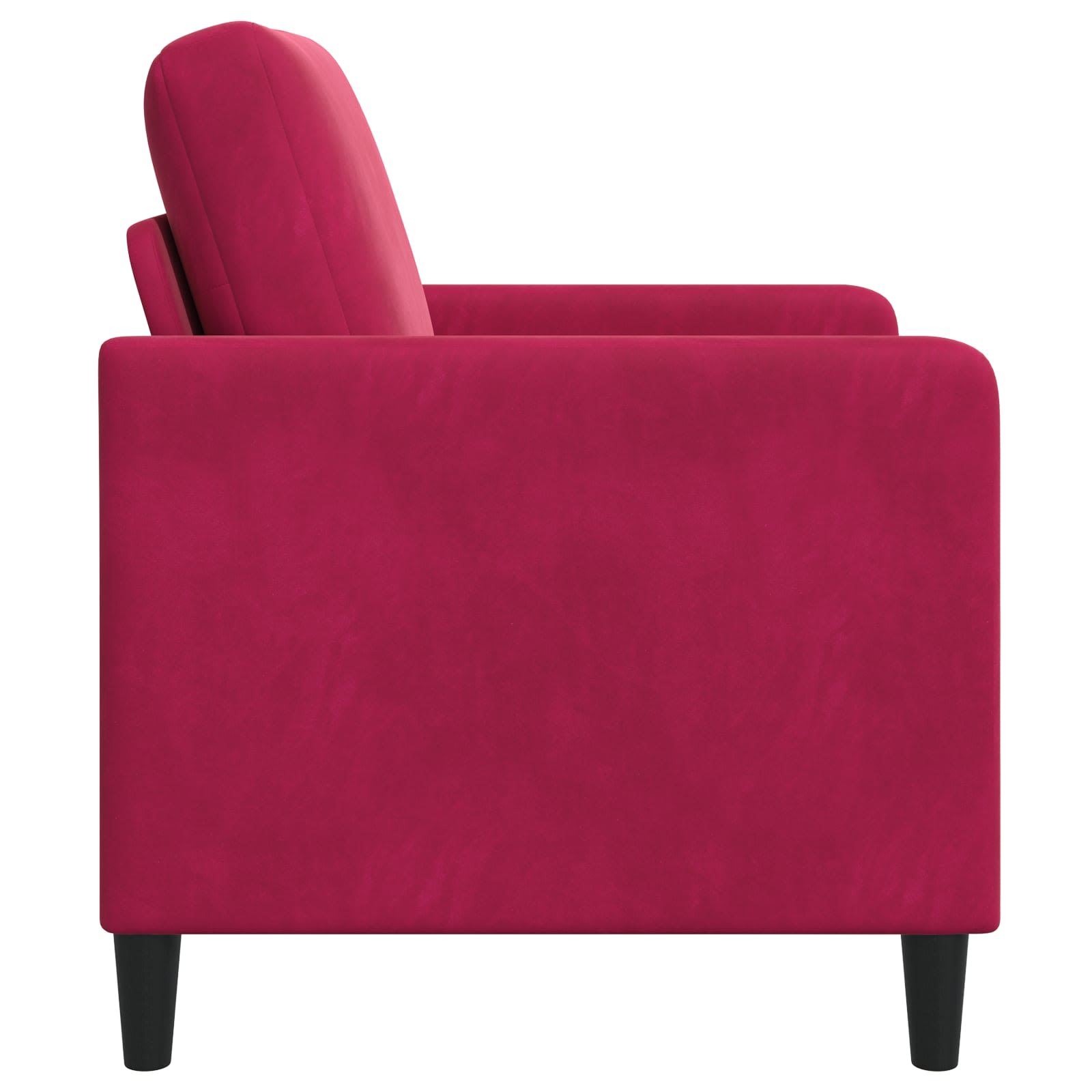 Bank met opslag Wijnrood 122 x 78 x 87 cm Polyester