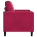 Bank met opslag Wijnrood 122 x 78 x 87 cm Polyester