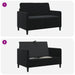 Bank met opslag Zwart 122 x 78 x 87 cm Polyester