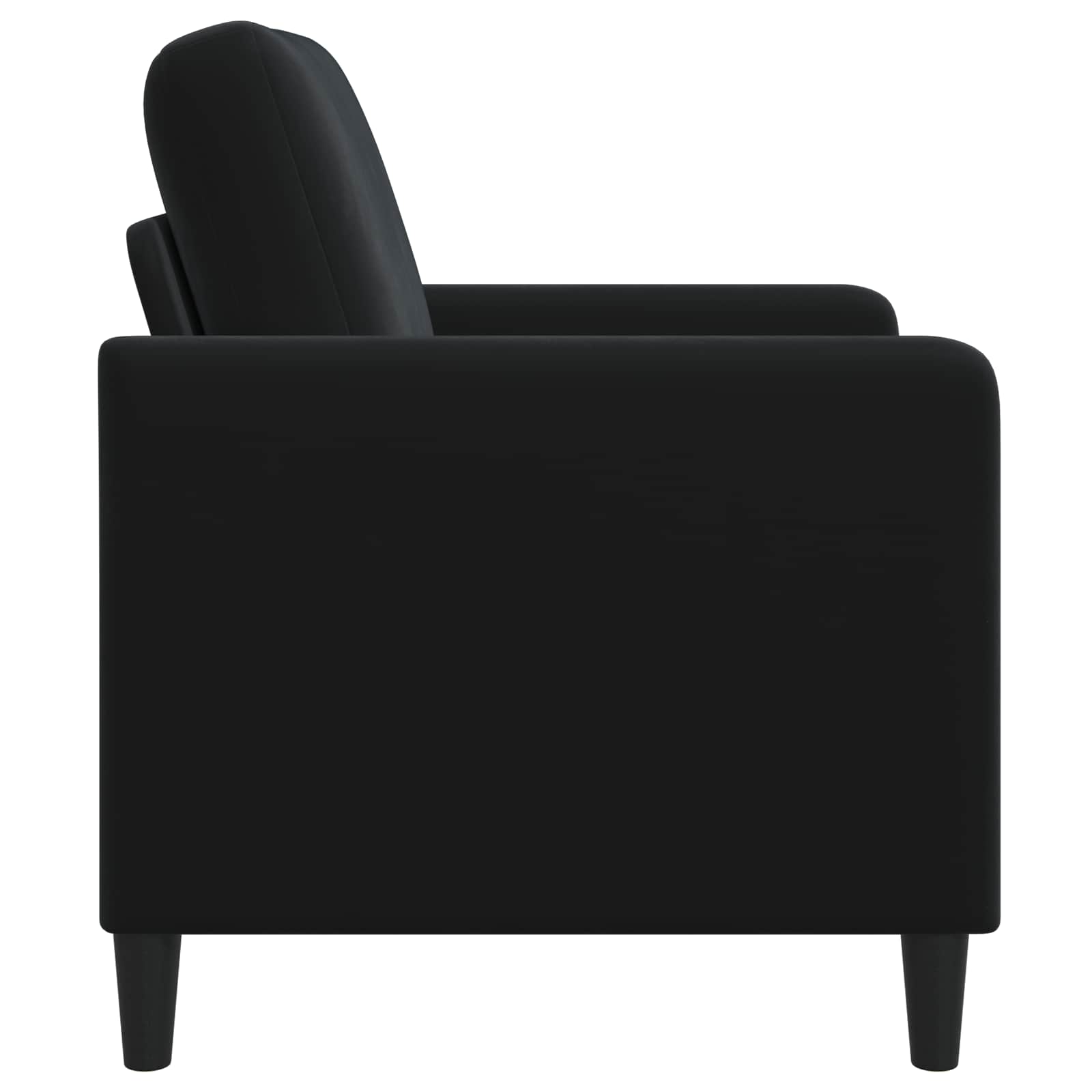 Bank met opslag Zwart 122 x 78 x 87 cm Polyester