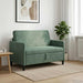 Bank met opslag Zeegroen 122 x 78 x 87 cm Polyester
