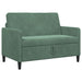 Bank met opslag Zeegroen 122 x 78 x 87 cm Polyester