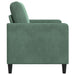 Bank met opslag Zeegroen 122 x 78 x 87 cm Polyester