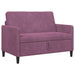 Bank met opslag Paars 122 x 78 x 87 cm Polyester