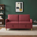 Bank met opslag Wijnrood 152 x 78 x 87 cm Polyester