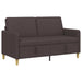 Bank met opslag Donkerbruin 152 x 78 x 87 cm Polyester