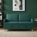 Bank met opslag Donkergroen 152 x 78 x 87 cm Polyester