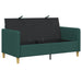 Bank met opslag Donkergroen 152 x 78 x 87 cm Polyester