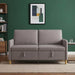 Bank met opslag Taupe 152 x 78 x 87 cm Polyester