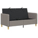 Bank met opslag Taupe 152 x 78 x 87 cm Polyester