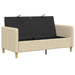 Bank met opslag Crèmekleurig 152 x 78 x 87 cm Polyester