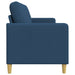 Bank met opslag Blauw 152 x 78 x 87 cm Polyester