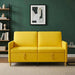 Bank met opslag Lichtgeel 152 x 78 x 87 cm Polyester