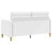 Bank met opslag Wit 152 x 78 x 87 cm Polyester