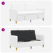 Bank met opslag Wit 152 x 78 x 87 cm Polyester