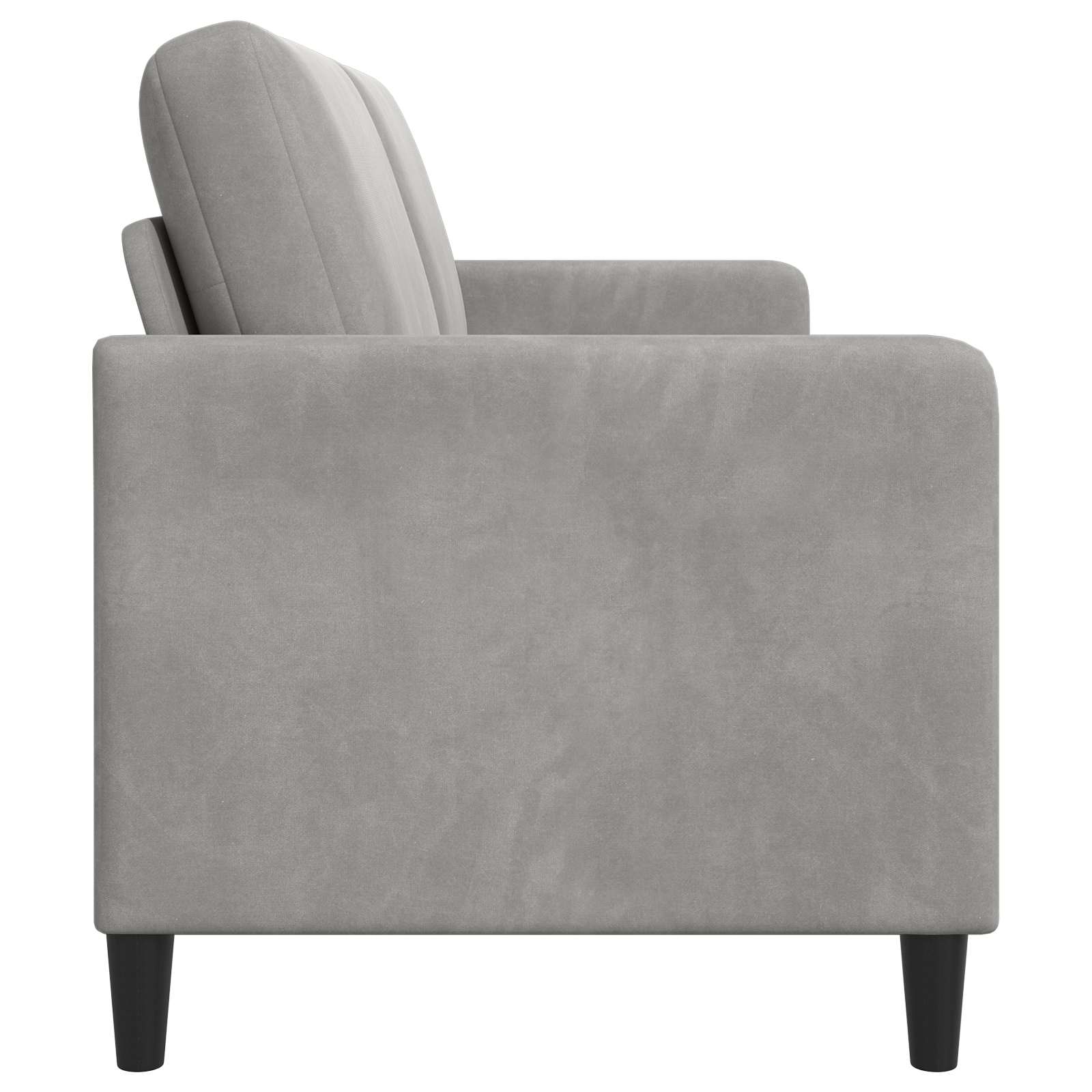 Bank met opslag Lichtgrijs 152 x 78 x 87 cm Polyester
