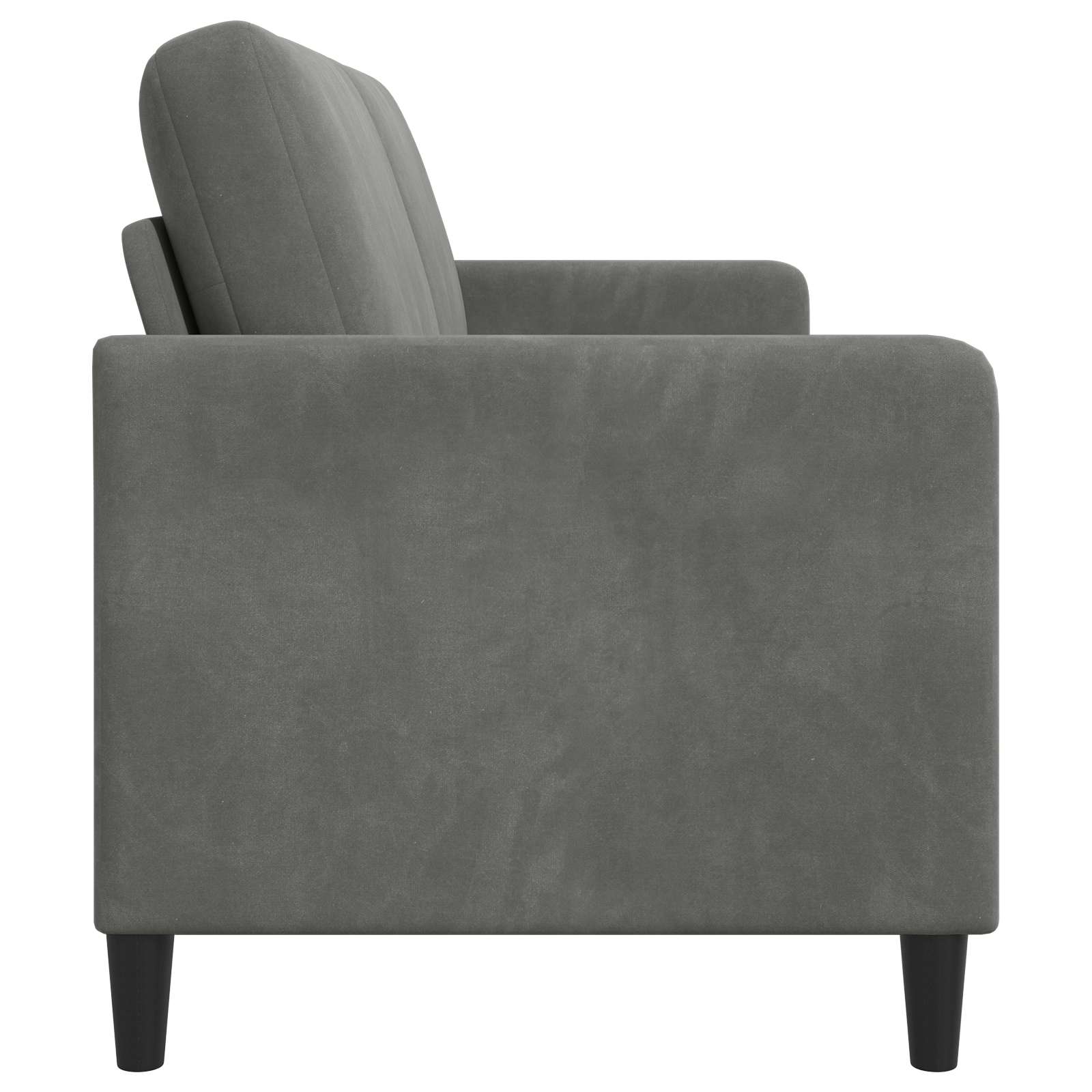 Bank met opslag Donkergrijs 152 x 78 x 87 cm Polyester