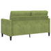 Bank met opslag Lichtgroen 152 x 78 x 87 cm Polyester