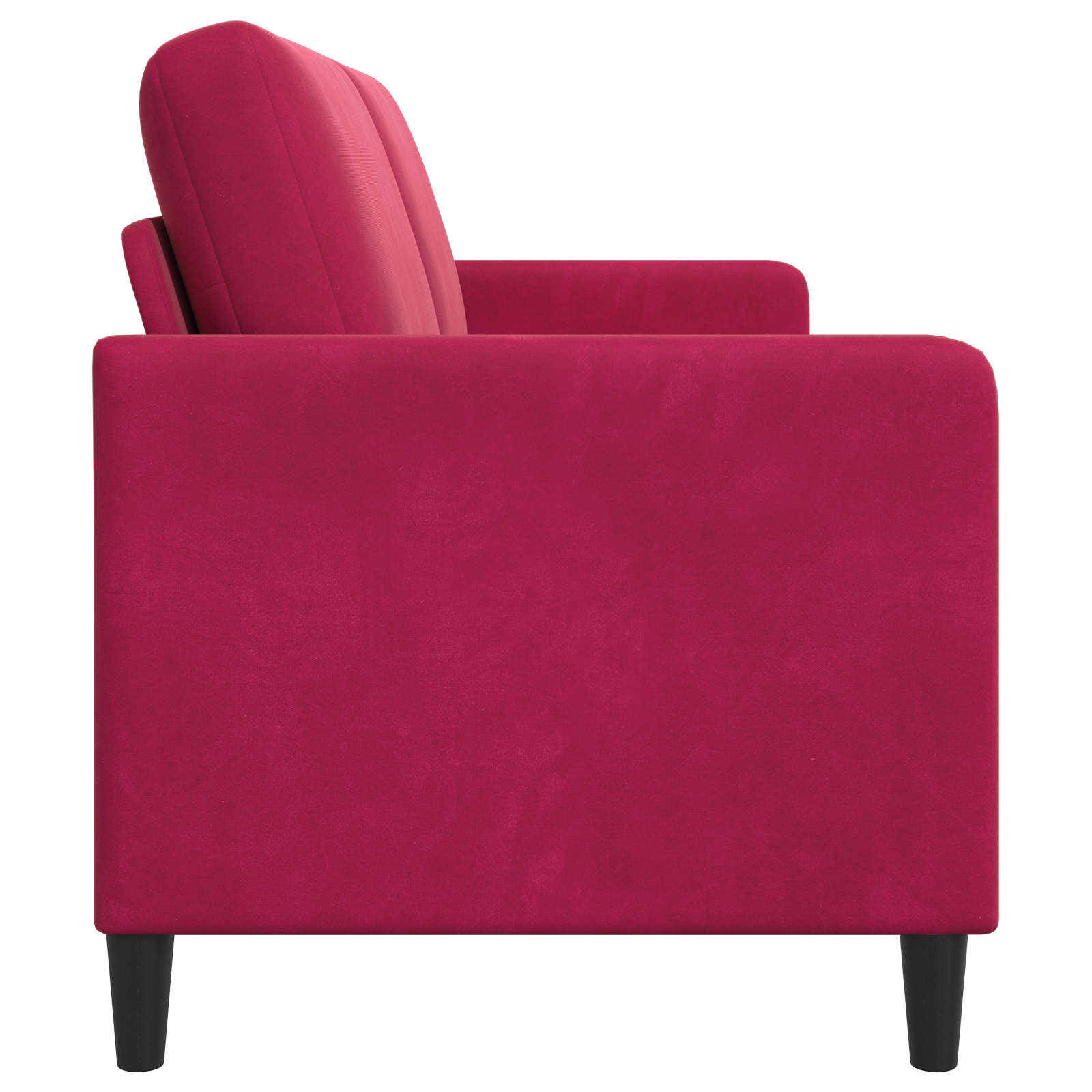 Bank met opslag Wijnrood 152 x 78 x 87 cm Polyester