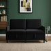 Bank met opslag Zwart 152 x 78 x 87 cm Polyester