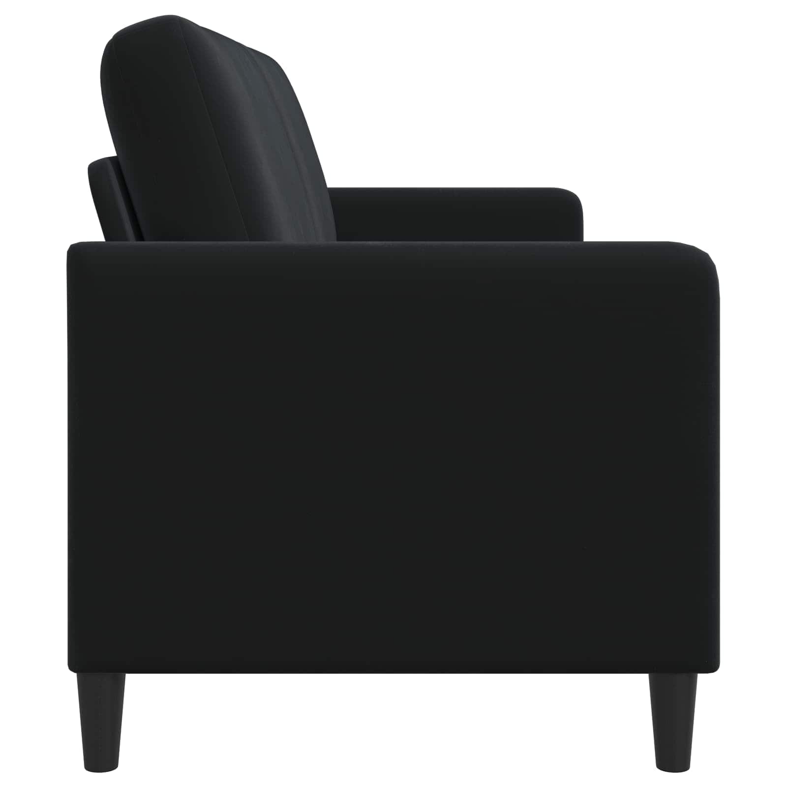 Bank met opslag Zwart 152 x 78 x 87 cm Polyester