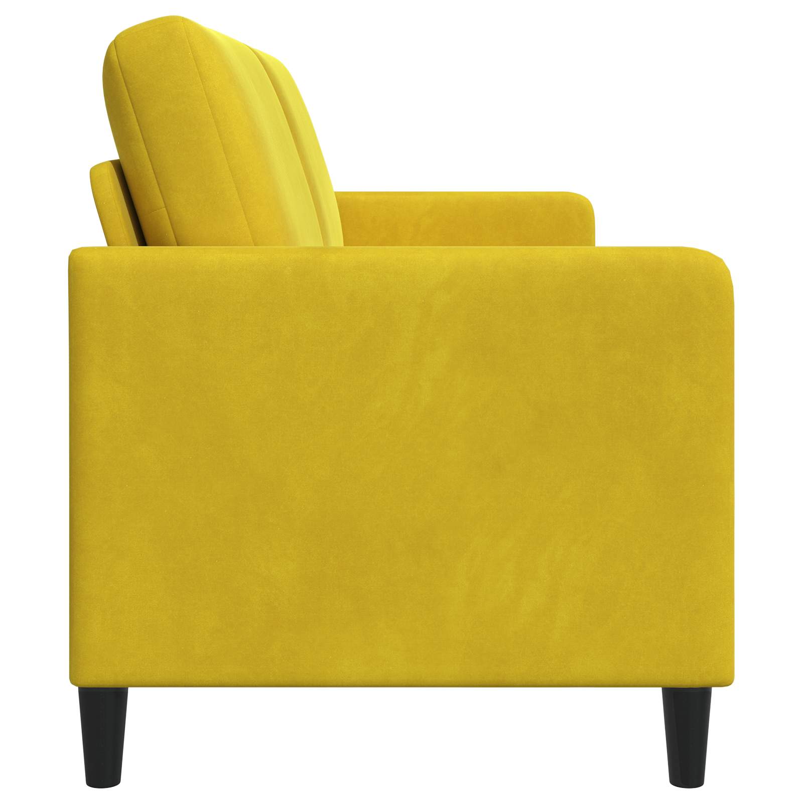 Bank met opslag Geel 152 x 78 x 87 cm Polyester