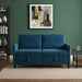 Bank met opslag Blauw 152 x 78 x 87 cm Polyester