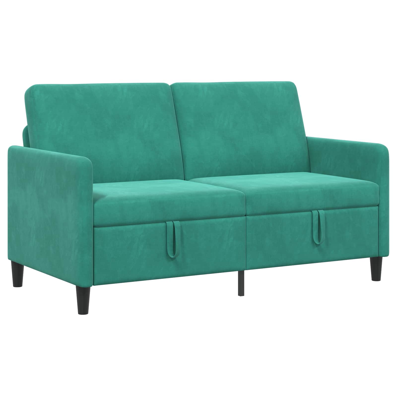 Bank met opslag Turquoise 152 x 78 x 87 cm Polyester