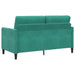 Bank met opslag Turquoise 152 x 78 x 87 cm Polyester