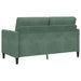 Bank met opslag Zeegroen 152 x 78 x 87 cm Polyester