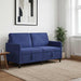 Bank met opslag Politieblauw 152 x 78 x 87 cm Polyester