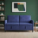 Bank met opslag Politieblauw 152 x 78 x 87 cm Polyester