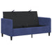 Bank met opslag Politieblauw 152 x 78 x 87 cm Polyester