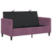 Bank met opslag Paars 152 x 78 x 87 cm Polyester