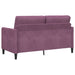Bank met opslag Paars 152 x 78 x 87 cm Polyester