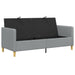 Bank met opslag Lichtgrijs 172 x 78 x 87 cm Polyester