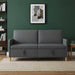 Bank met opslag Donkergrijs 172 x 78 x 87 cm Polyester