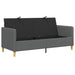Bank met opslag Donkergrijs 172 x 78 x 87 cm Polyester