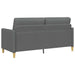 Bank met opslag Donkergrijs 172 x 78 x 87 cm Polyester