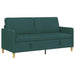 Bank met opslag Donkergroen 172 x 78 x 87 cm Polyester