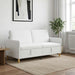 Bank met opslag Wit 172 x 78 x 87 cm Polyester