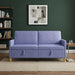 Bank met opslag Jeans Blauw 172 x 78 x 87 cm Polyester